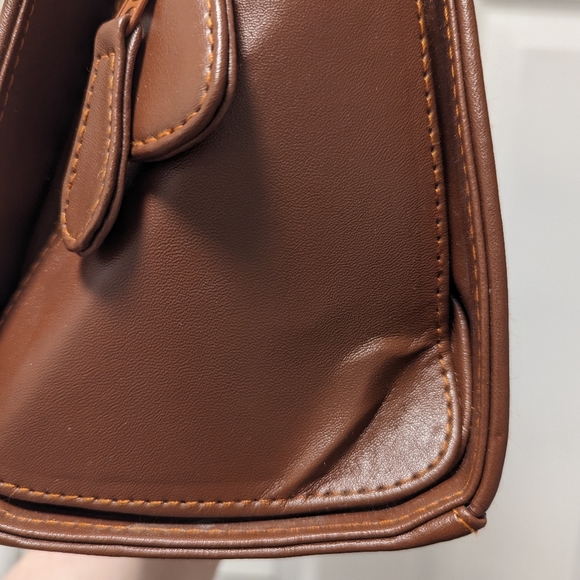 Large Rounded Handbag | Le Sac | Two Toned Rattan - Picture 9 of 10